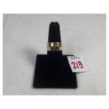 14k Gold Band Sz 6.5