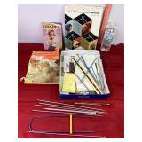 Crochet & Knitting Needles & Books