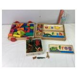 Wooden Blocks, Puzzles & Misc