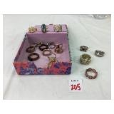 Assorted Costume Rings