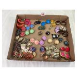 Assorted Costume Clip Earrings