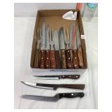 Assorted Knives & Meat Forks