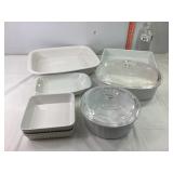 Corning & Asst Bakeware