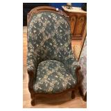 Antique Highback Armchair