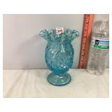 Westmoreland Ice Blue Pineapple Vase