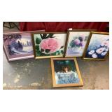Framed Hand Painted Canvas Pictures