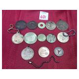 Souvenir Coins, Pendants, & Misc