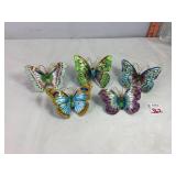 Cloisonne Butterfly Ornaments