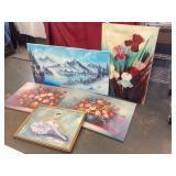 Hand Painted Canvases