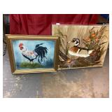 Duck & Rooster Canvases