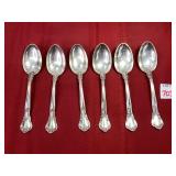 6 Sterling Spoons