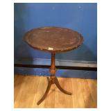 Mahogany Scalloped Edge Table