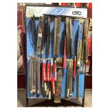 Assorted Windshield Wiper Blades w/Hanging Panel