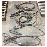 6 Industrial Wire Slings SEE PICT FOR DETAILS