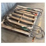 2 Industrial Wire Slings SEE PICT FOR DETAILS