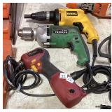 DeWALT Dry Wall Screwdriver, Hitachi & CE Drills