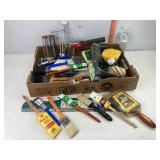 Paint Brushes, Trays, Handles & Misc