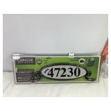 Gibraltar Mailboxes Number Plaque, NIB