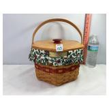 Longaberger Christmas 1997 Snowflake Basket