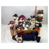 Snowman Plushes