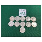 11 - 1962-1964 Roosevelt Dimes