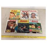 Assorted 1970s MAD Magazines