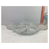 Fostoria Sectioned Bowls