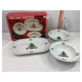 3PC Christmas Serving Set