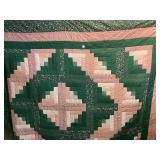 Quilted Bedspread Approx 96" x 108"