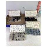 Rings, Rubber Grommets, U Clips & Screws & Misc
