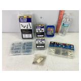 Assorted Screws, Anchors, Cable Clamps & Misc