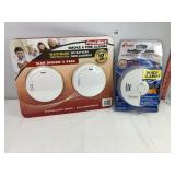Smoke Alarms & Smoke/CO2 Alarm