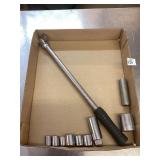 JCPenney Breaker Bar,Craftsman and Assort Sockets