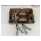 C Clamps, Vise Grips, Spring Clamps