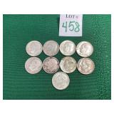 9 - 1960-1964 Roosevelt Dimes