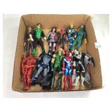 Assorted Marvel & DC Action Figures