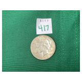 1923 Peace Dollar