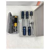 Ratcher Tool Set & Ratcheting Screwdriver