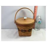 Longaberger 7" Measuring Basket w/Liner & Protect.