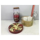 Yankee Candle, Batt Op Candles & Box