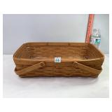 Longaberger Medium Gathering Basket w/Protector
