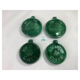 1975 Vintage Holiday Coasters Duncan Ceramic Prod.