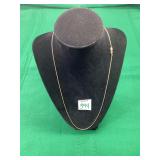14k Gold 21" Chain