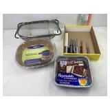 Knives, Air Fryer Liners, Pans & Basket