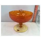 Lobeco Glass Pedestal Bowl