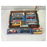 Assorted H O Scale Engine & Cars