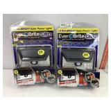 Ever Brite Ultra Solar Powered Lights, NIB
