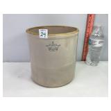 1 Gal Blue Crown Crock