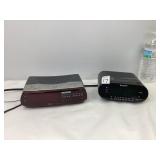 Sony & White Westinghouse Clock Radios