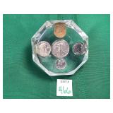 Collectible Coin Paperweight